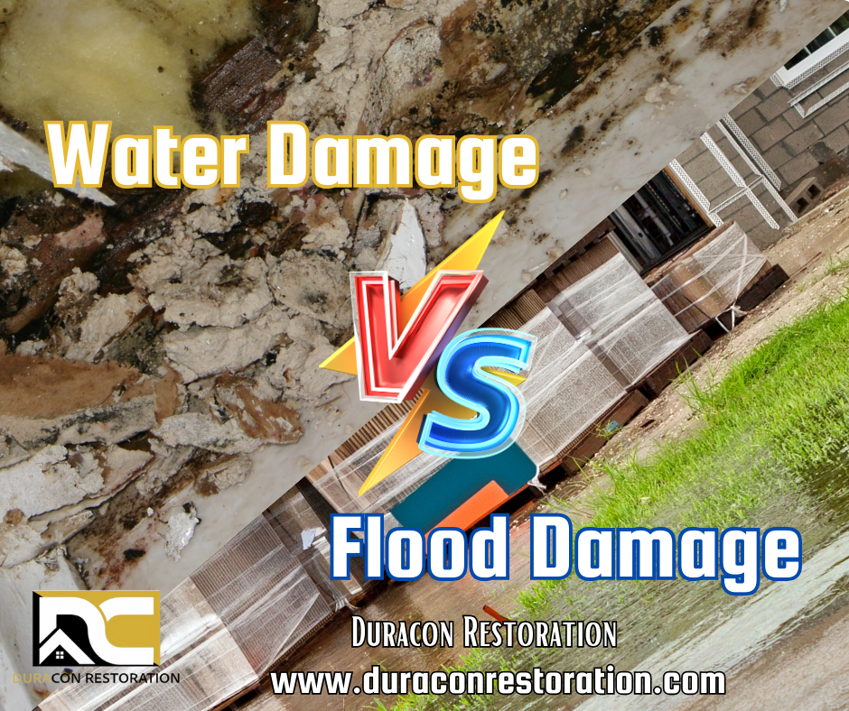 Flood Damage vs. Water Damage in College Station Central Texas – What You Need to Know